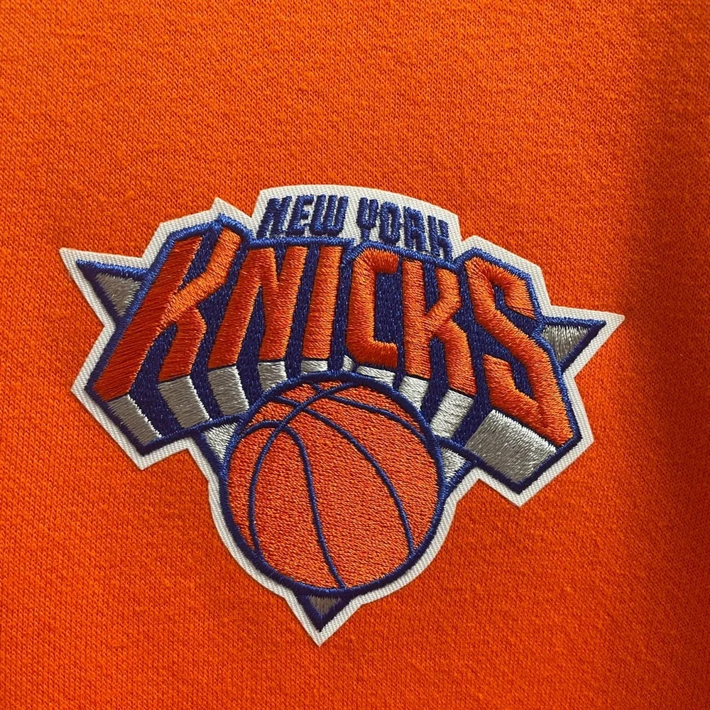 NY Knicks Vibrant Orange Hoodie - Picture 2 of 4